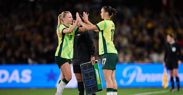 Timnas Wanita Australia menang 4-1 atas Argentina di FIFA Matchday, Senin (2/6). Foto: matildas.com.au