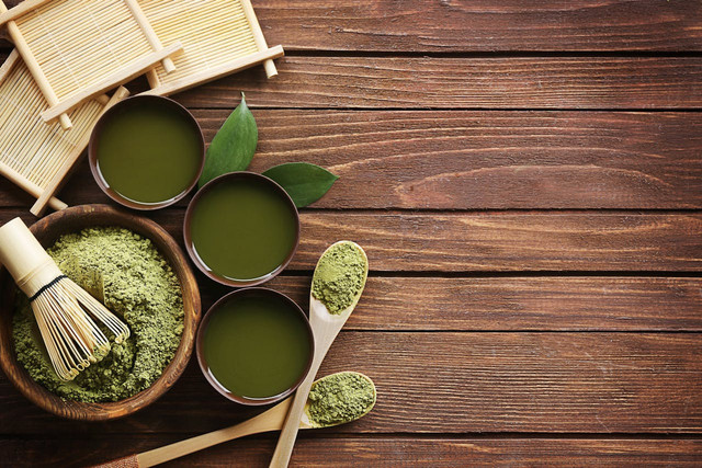 Rekomendasi bubuk matcha untuk minuman. Foto adalah bubuk matcha. Sumber: pexels.com/Pixabay