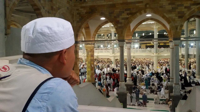 Haji dadakan. Foto: Dok. Istimewa