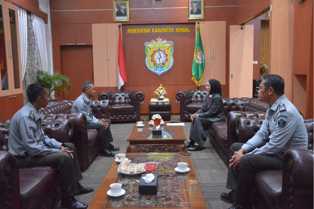 Kunjungan Lapas Terbuka Kendal ke Bupati Kendal