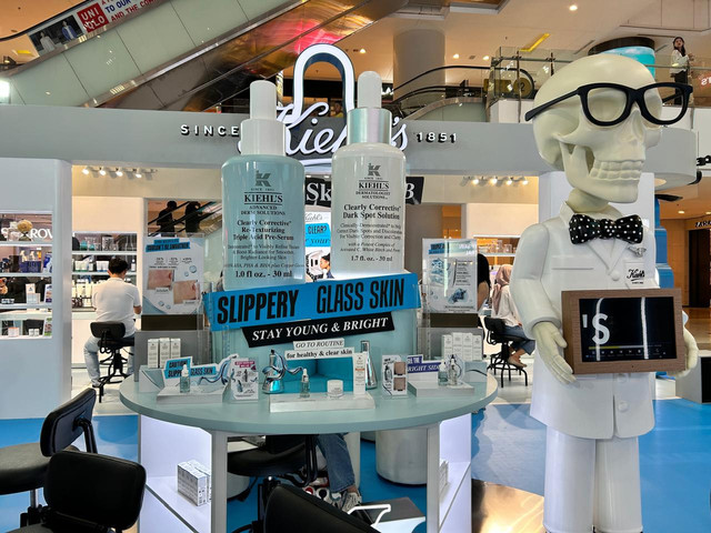 Kiehl's Skin Playground di Main Atrium Grand Indonesia, Jakarta. Foto: Dok. Judith Aura/kumparan