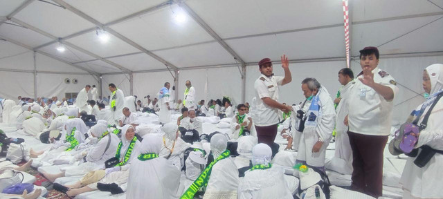 Jemaah Haji di Arafah Foto: Dok. Media Center Haji
