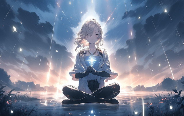 Ilustrasi karakter anime inisial A. Foto: Pixabay.com/qiaominxu_橋茗旭