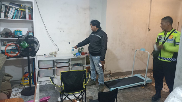Rumah di Kabupaten Sleman disatroni maling saat malam takbiran, Kamis (5/6/2025). Foto: Dok. Polsek Berbah