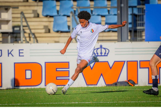 Deston Denzell, pemain Belanda keturunan Indonesia yang memperkuat Telstar U-17. Foto: Dok. Pribadi