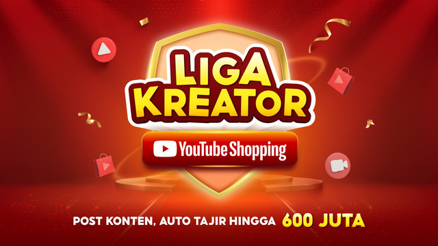 Shopee kembali hadirkan Liga Kreator di YouTube Shopping. Dok. Istimewa. 