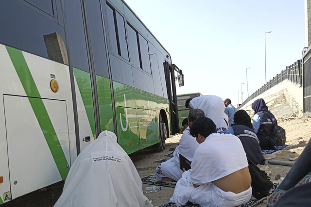 Jemaah haji yang ikut safari wukuf. Foto: Dok. Media Center Haji