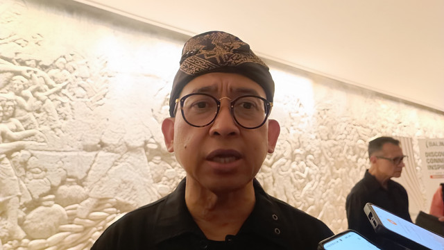Menteri Kebudayaan Fadli Zon di Bali. Foto: Denita BR Matondang/kumparan