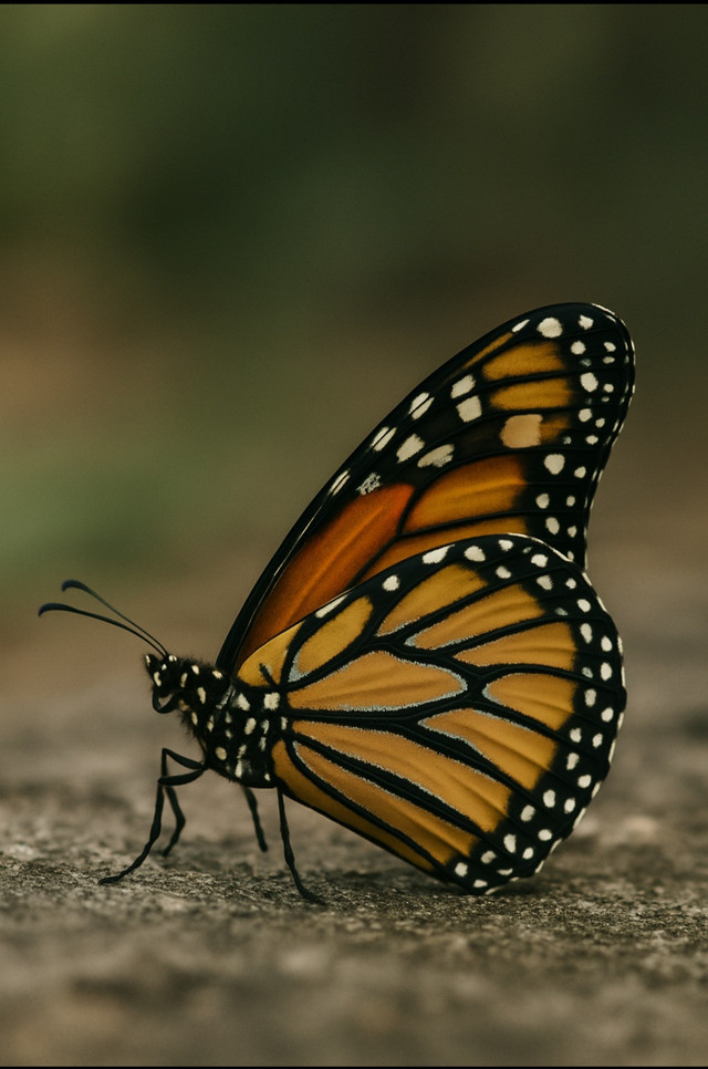 Ilustrasi kupu-kupu. Gambar dibuat dengan bantuan AI dari OpenAI. 