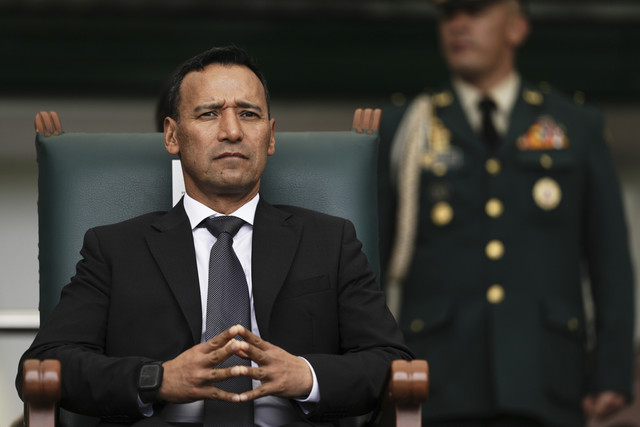 Menteri Pertahanan Kolombia Pedro Sanchez. Foto: Ivan Valencia/AP Photo