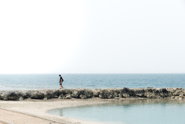 Pulau Putri Pulau Seribu. Foto hanyalah ilustrasi bukan tempat sebenarnya. Sumber:Unsplash/ikan shoto