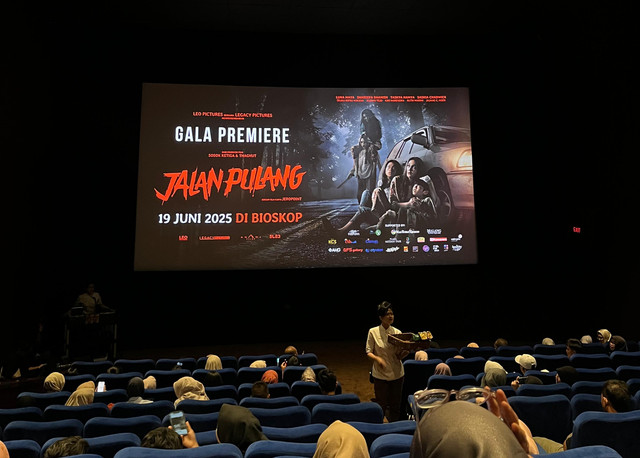Gala premier film horor Jalan Pulang digelar di Bioskop XXI Mall Boemi Kedaton (MBK) | Foto : Eka Febriani / Lampung Geh