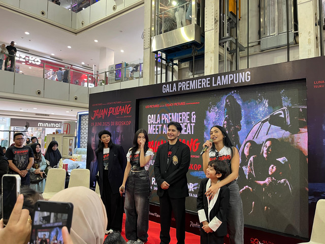 Gala premier film horor Jalan Pulang digelar di Bioskop XXI Mall Boemi Kedaton (MBK) | Foto : Eka Febriani / Lampung Geh