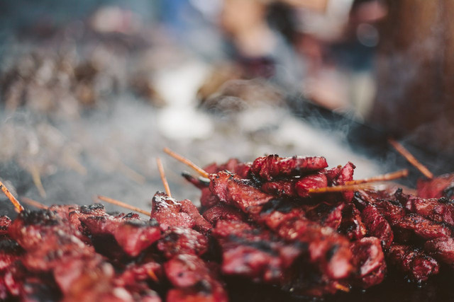 Ilustrasi sate kambing. Foto: Pexels.com