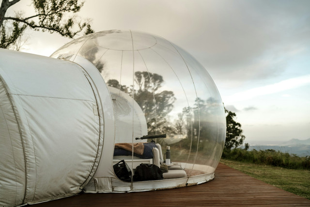 4 Glamping di atas awan Kintamani, foto hanya ilustrasi, bukan tempat sebenarnya: Unsplash/Nerissa J