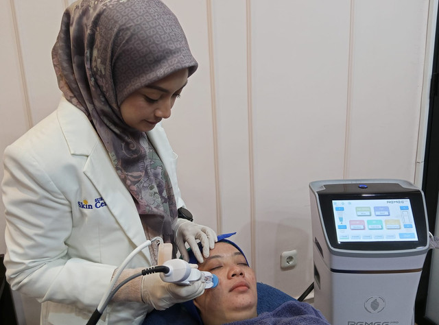 Inovasi skin booster yang minim rasa sakit. Foto: Masruroh/Basra