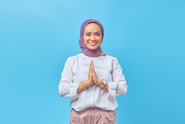 Ilustrasi untuk Kapan Salam Diucapkan. Sumber: Unsplash/Bangun Stock Production