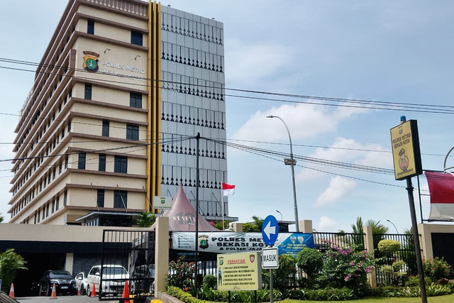 Polres Metro Bekasi Kota. Foto: kumparan