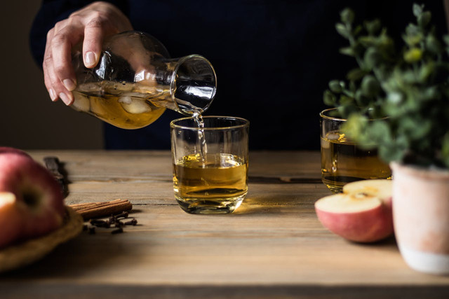 Ilustrasi cuka apel. Foto: Pexels.com