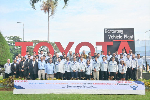 Toyota Customer Month 2025 di Karawang Plant 1. dok. TMMIN