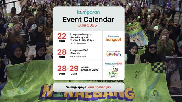 Event calender kumparan. Foto: kumparan