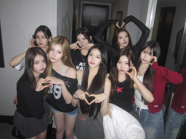 Girl group Hearts2Hearts. Foto: Instagram/ @hearts2hearts