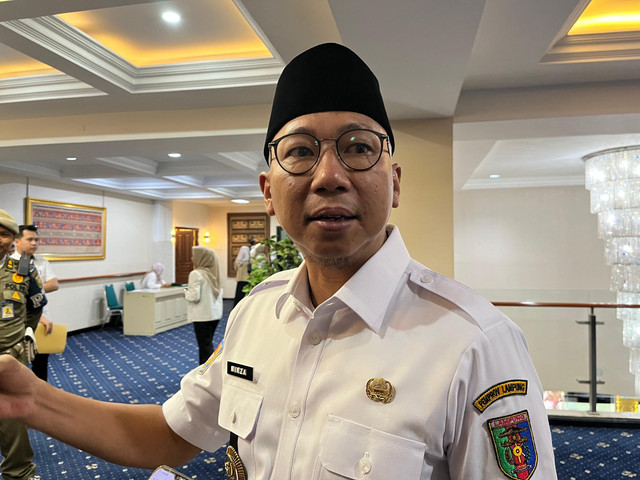 Gubernur Lampung, Rahmat Mirzani Djausal | Foto : Eka Febriani / Lampung Geh