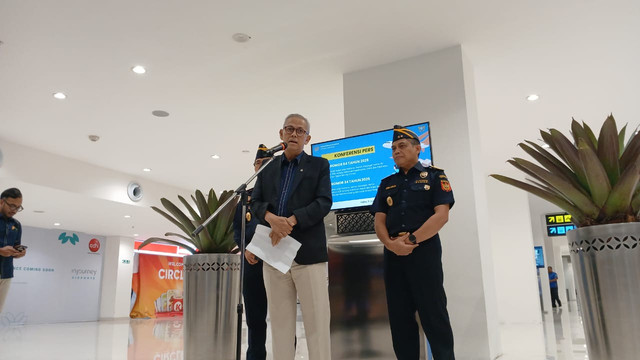 Wakil Menteri Keuangan Anggito Abimanyu di Terminal 2 Bandara Soetta, Tangerang, Rabu, (11/6/2025). Foto: kumparan