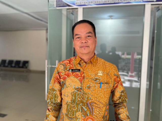 Toni, ketua panitia Pekan Gawai Dayak Kabupaten Sintang ke XII tahun 2025.(Foto: Istimewa)
