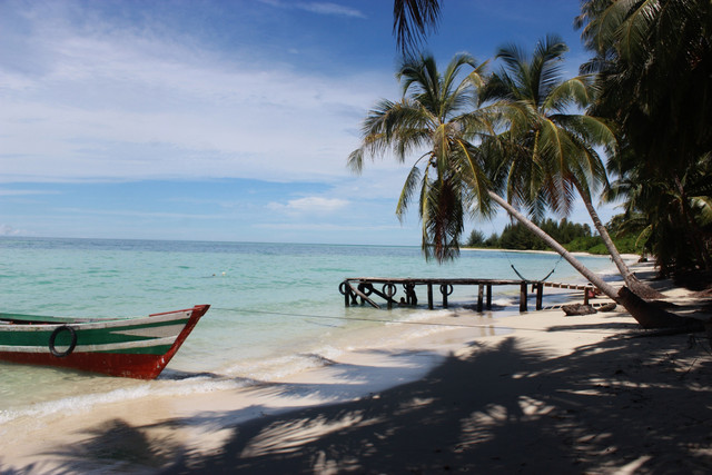 Pulau Panjang di Aceh Singkil. Foto: Shutterstock