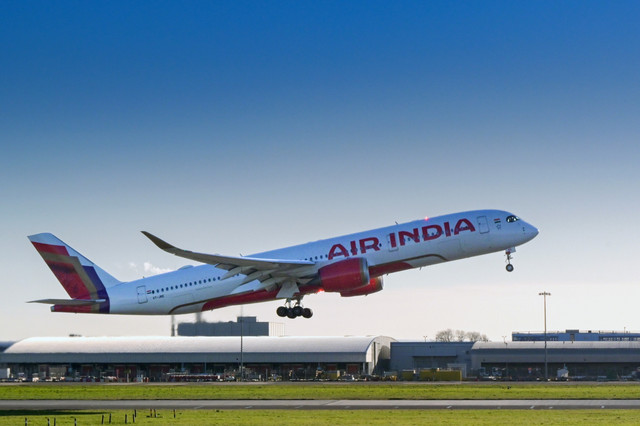 Ilustrasi pesawat Air India. Foto: Shutterstock