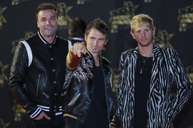Band Muse. Foto: Valery HACHE/AFP