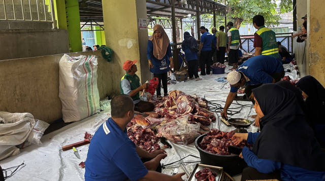Qurban Festival DT Peduli Jakarta di Rusunawa Jatinegara Barat, Jakarta Timur (Sumber : DT Peduli)