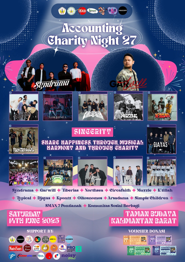 Accounting Charity Night ke-27 (ACN 27). Foto: Dok. Isitmewa