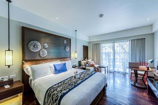 Hotel dekat Tennis Indoor Senayan. Foto hanya ilustrasi, bukan tempat sebenarnya. Sumber: Pexels/Pixabay