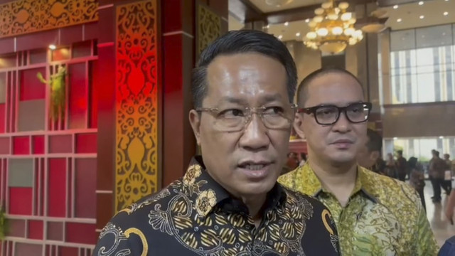 Menteri Hukum Supratman Andi Agtas saat dijumpai di kantornya, Sabtu (14/6/2025).  Foto: Thomas Bosco/kumparan