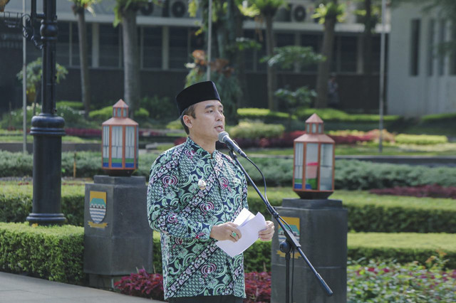 Wakil Wali Kota Bandung Erwin di Balai Kota Bandung, Jawa Barat, Sabtu (14/6/2025). Foto: Dok. Humas Pemprov Jabar
