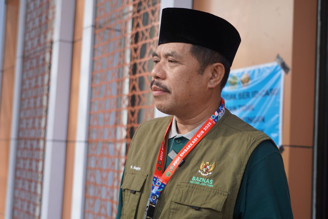 Sekretaris Panitia Penyelenggara Ibadah Haji (PPIH) Debarkasi Surabaya Sugiyo.