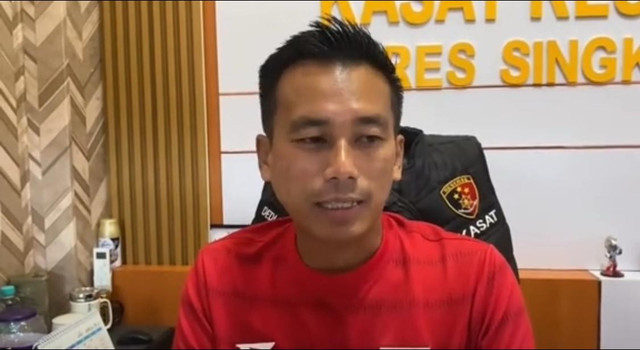Kasat Reskrim Polres Singkawang, Deddi Sitepu. Foto: Dok. Istimewa