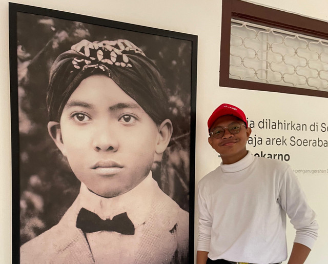 Foto Rumah Bung Karno, Surabaya. (Axel Christian Limau)