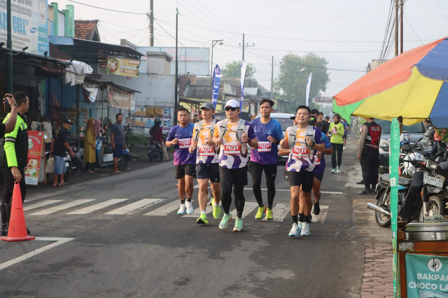 Seribu Pelari Ikuti Event Digital Payment Bhayangkara Tulungagung Run Fest