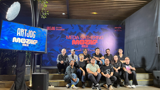 Media Gathering ARTJOG 2025, Motif: Amalan pada Kamis (12/6). Foto: Arif UT/Pandangan Jogja 