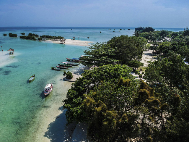 Pulau Pari di Kepulauan Seribu. Foto: Shutterstock
