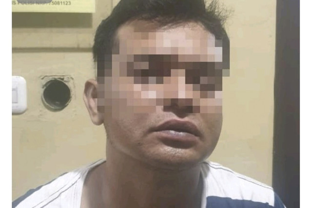 Tampang suami yang gorok leher istrinya sampai tewas di Ciputat Timur, Tangerang Selatan. Foto: Dok. Istimewa