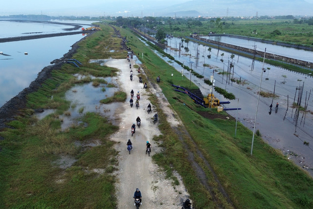 Ilustrasi Lumpur Lapindo. Foto: Umarul Faruq/ANTARA FOTO