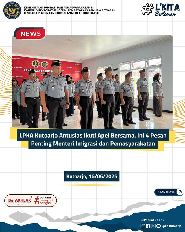Dok Humas LPKA Kutoarjo