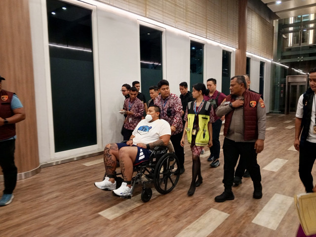 Momen penangkapan 3 WN Australia yang menembak 2 WN Australia di Bali. Dok: Ist.