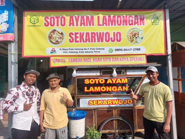 Perkuat Jejaring UMKM, TDA Jaktim Kunjungi Soto Lamongan Sekarwojo di Pulogebang