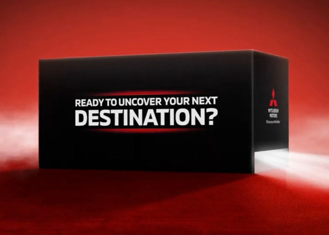 Mystery box Mitsubishi yang merujuk pada peluncuran versi produksi DST Concept. Foto: YouTube/@mitsubishimotorsid