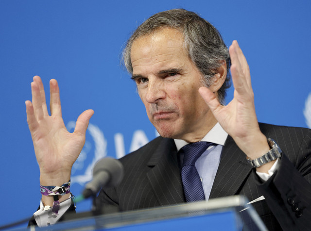 Direktur Jenderal Badan Tenaga Atom Internasional, Rafael Grossi. Foto: Lisa Leutner/REUTERS